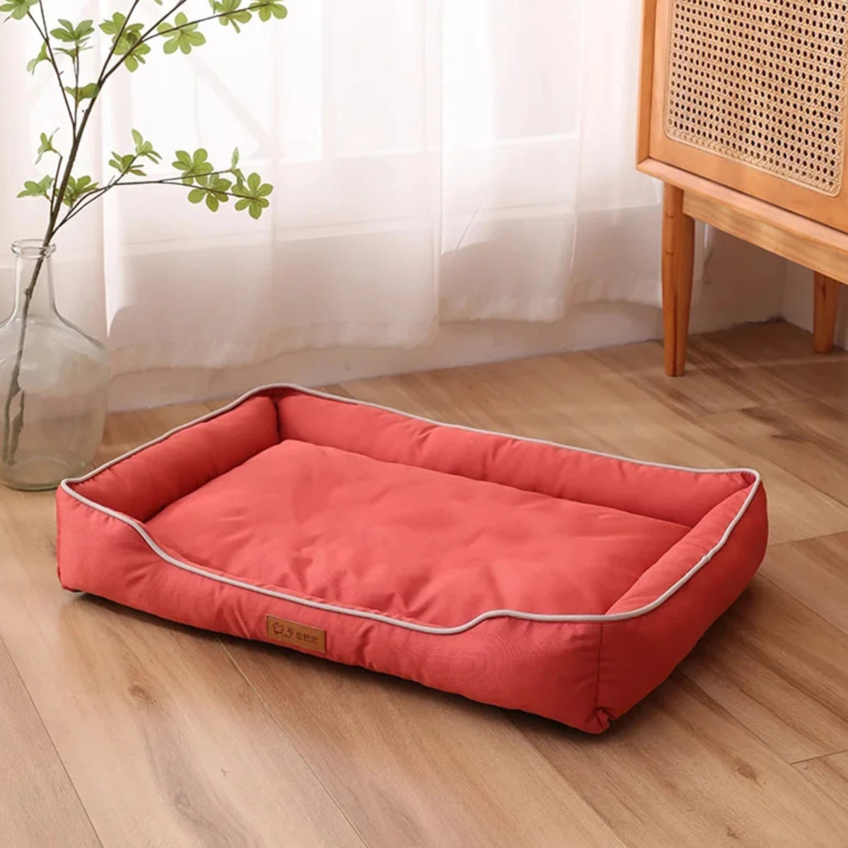 PawNest Waterproof Dog Bed – Soft Orthopedic Pet Sofa with Anti-Slip Base (Machine Washable, All-Season Use)